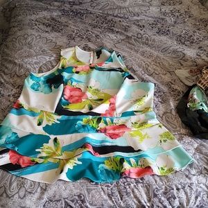 Perplum blouse plus size 3x